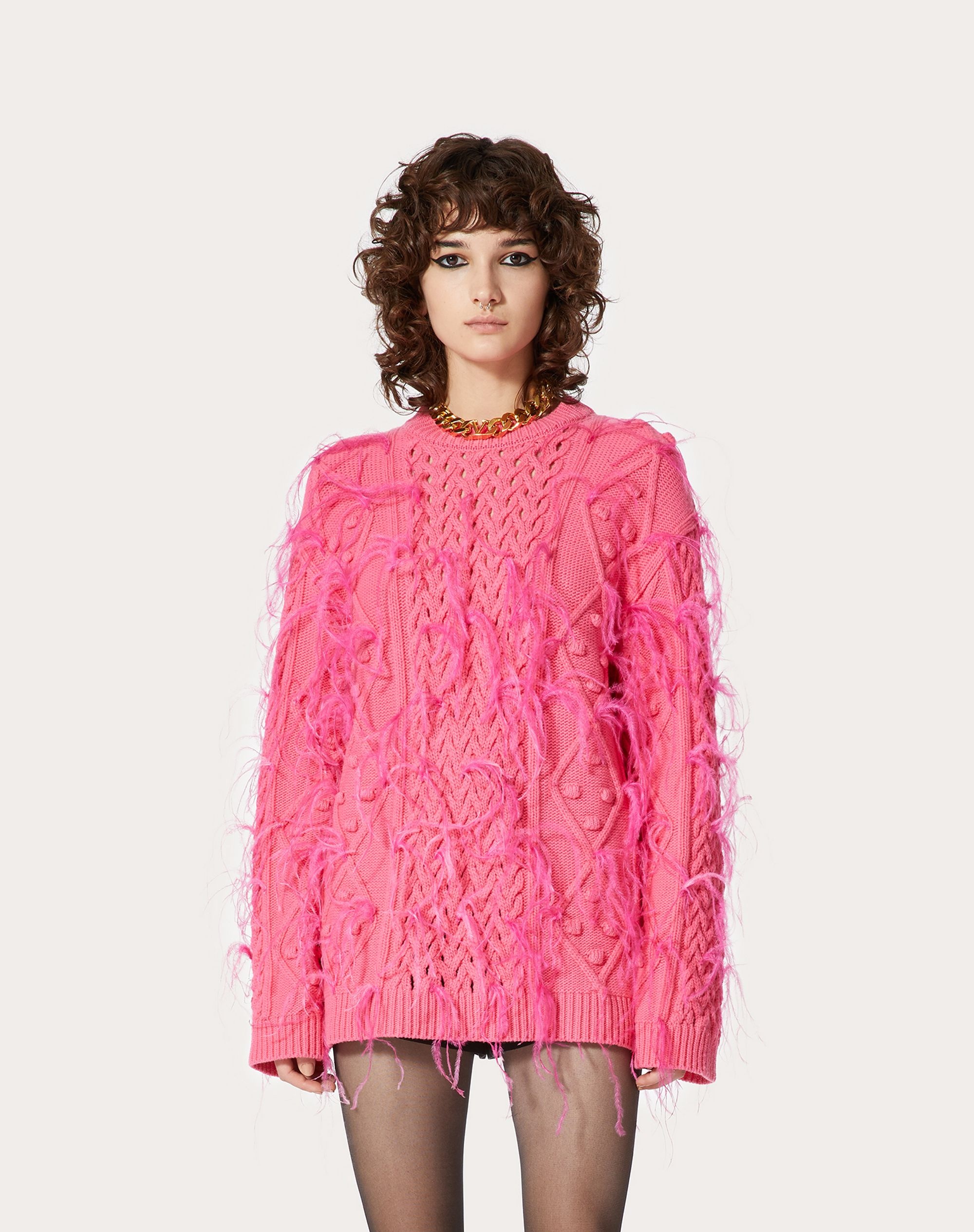 EMBROIDERED WOOL SWEATER - 3