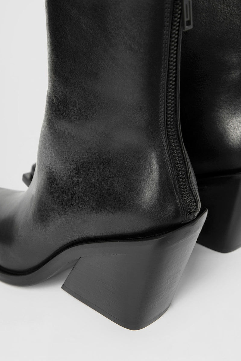 Monte Cowboy High Heeled Ankle Boots 4