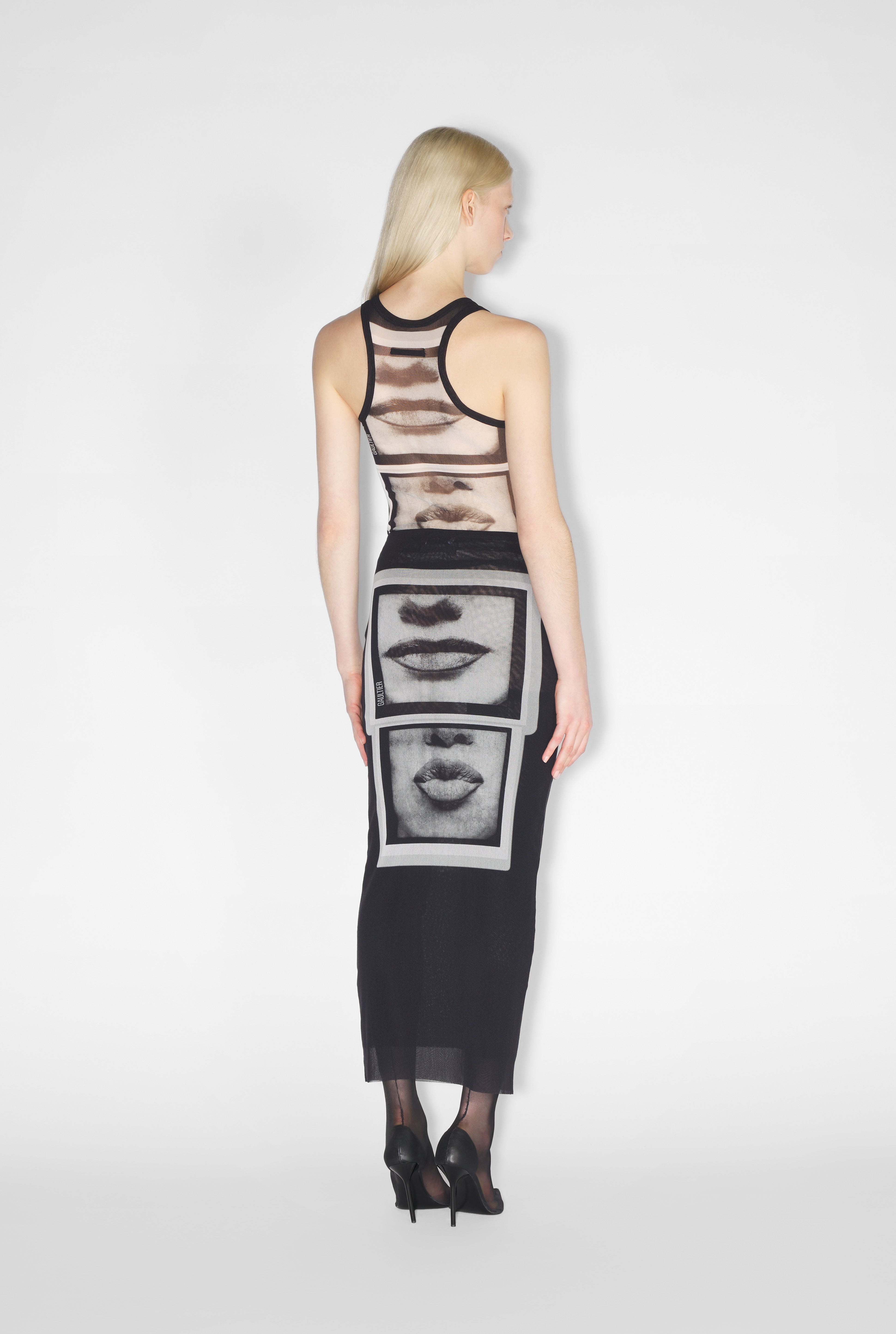 THE BLACK EYES AND LIPS SKIRT - 3