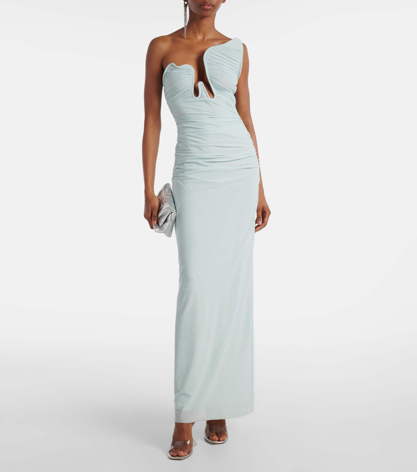 Salacia ruched jersey gown - 2