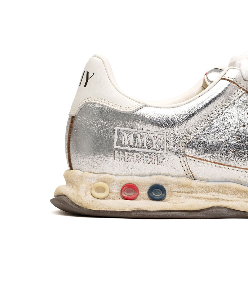 "HERBIE" OG Sole Wrinkled Leather Low-top Sneaker 32
