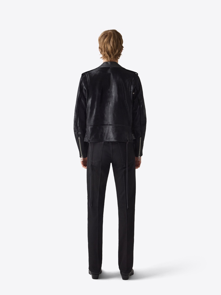 LEATHER JACKET 15 BLACK FUR - 2