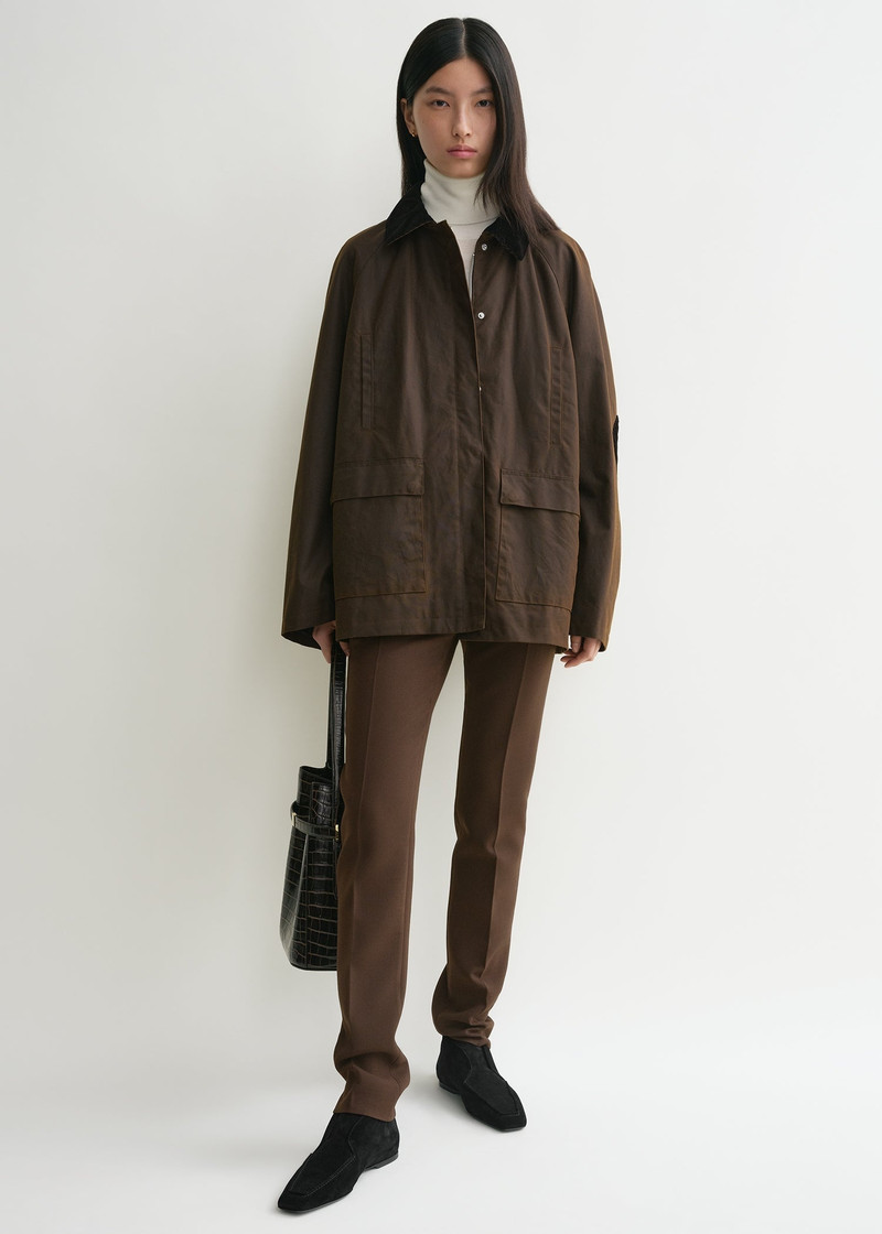 Totême Country jacket bark outlook