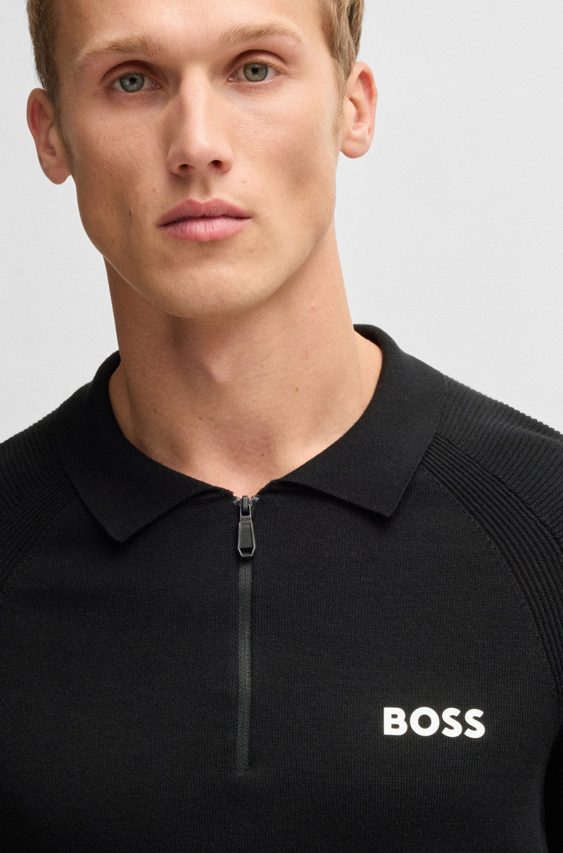 ACTIVE SLIM-FIT KNIT POLO WITH MOISTURE MANAGEMENT 3