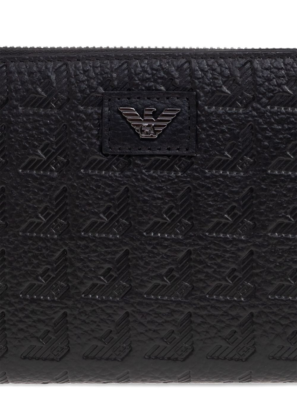 eagle-logo zip-around wallet - 5