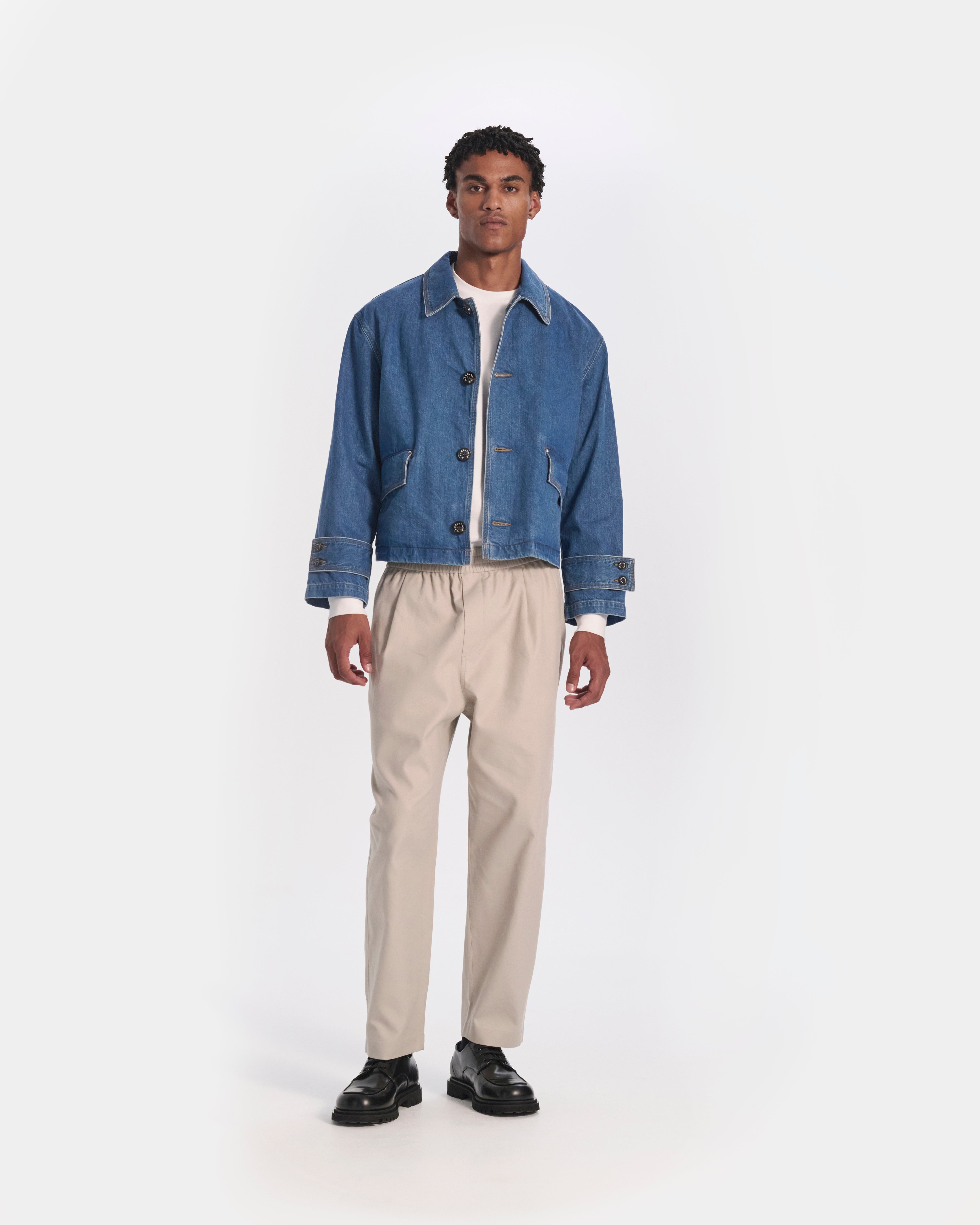 Humbie Denim Blouson Jacket - 4