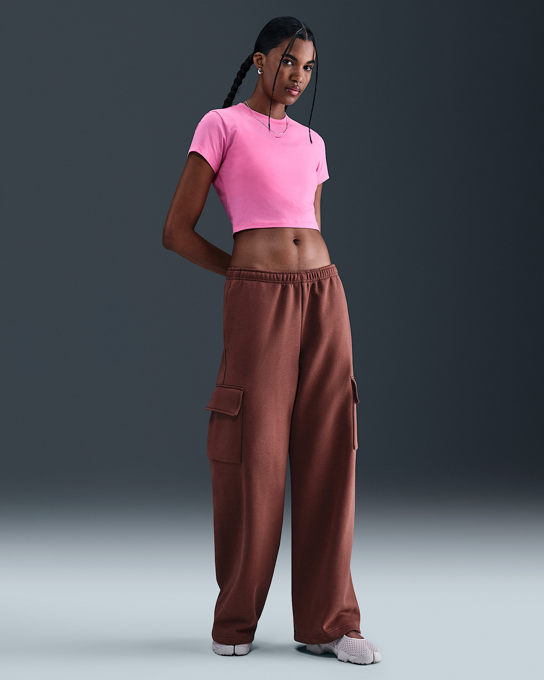 Nike Sportswear Chill Knit Women's Cropped T-Shirt - 4