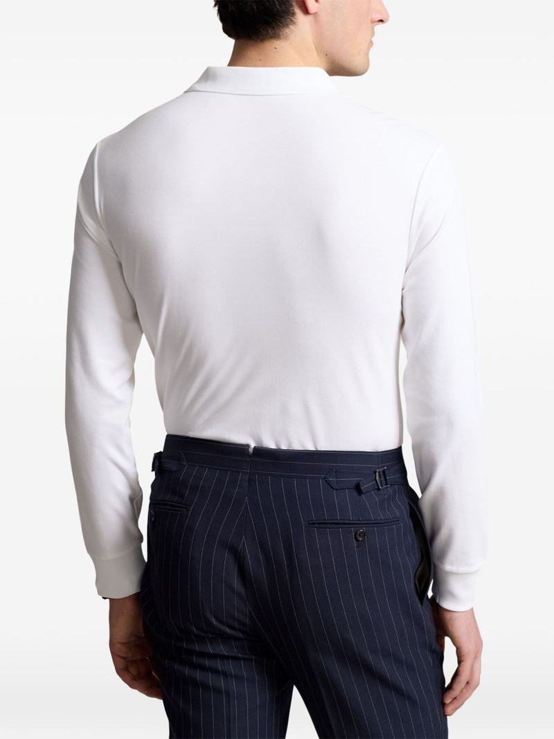 logo-embroidered long-sleeve T-shirt 4