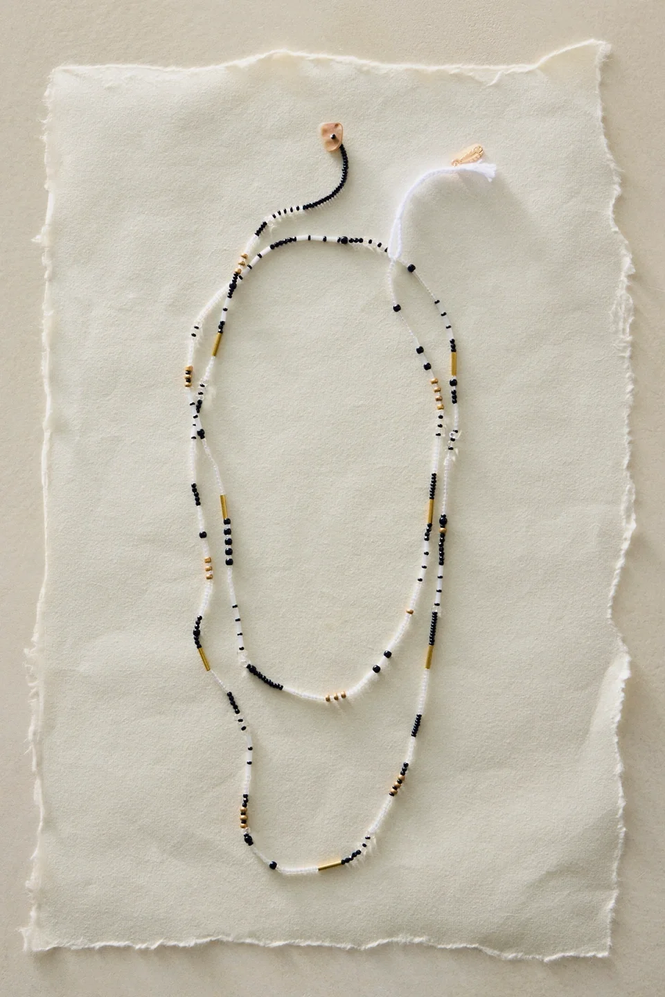 Muse Semi-Precious Exaggerated Beaded Necklace - 1