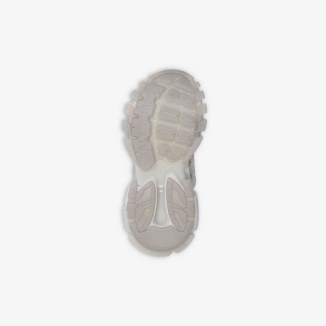 Men's Track Clear Sole Sneaker in Grey - 6