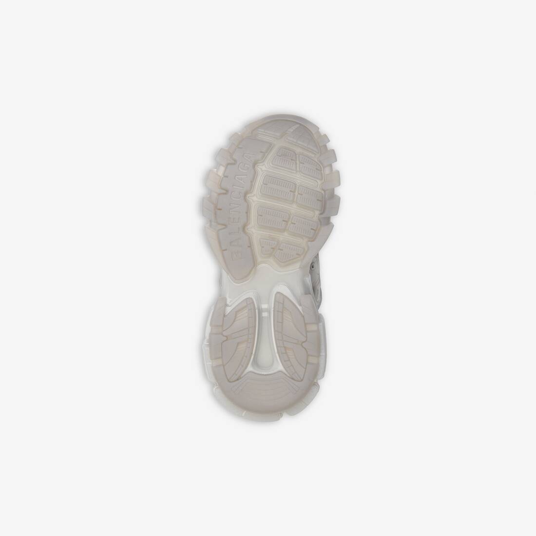 Men's Track Clear Sole Sneaker in Grey - 6