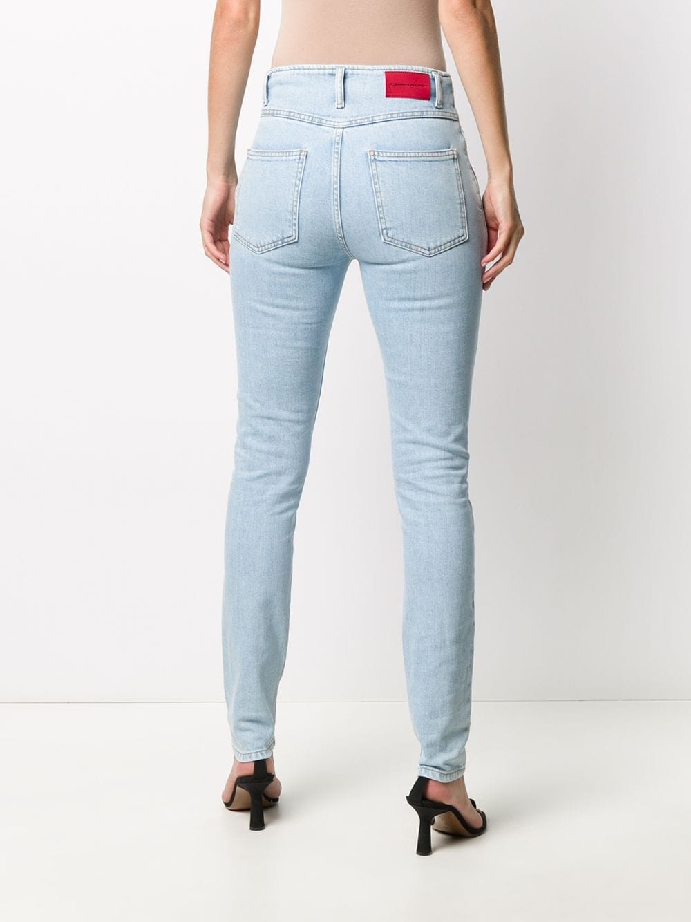 high-rise skinny jeans - 4