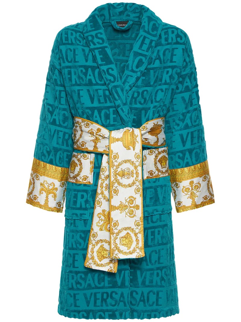 BAROCCO & ROBE COTTON BATHROBE - 1