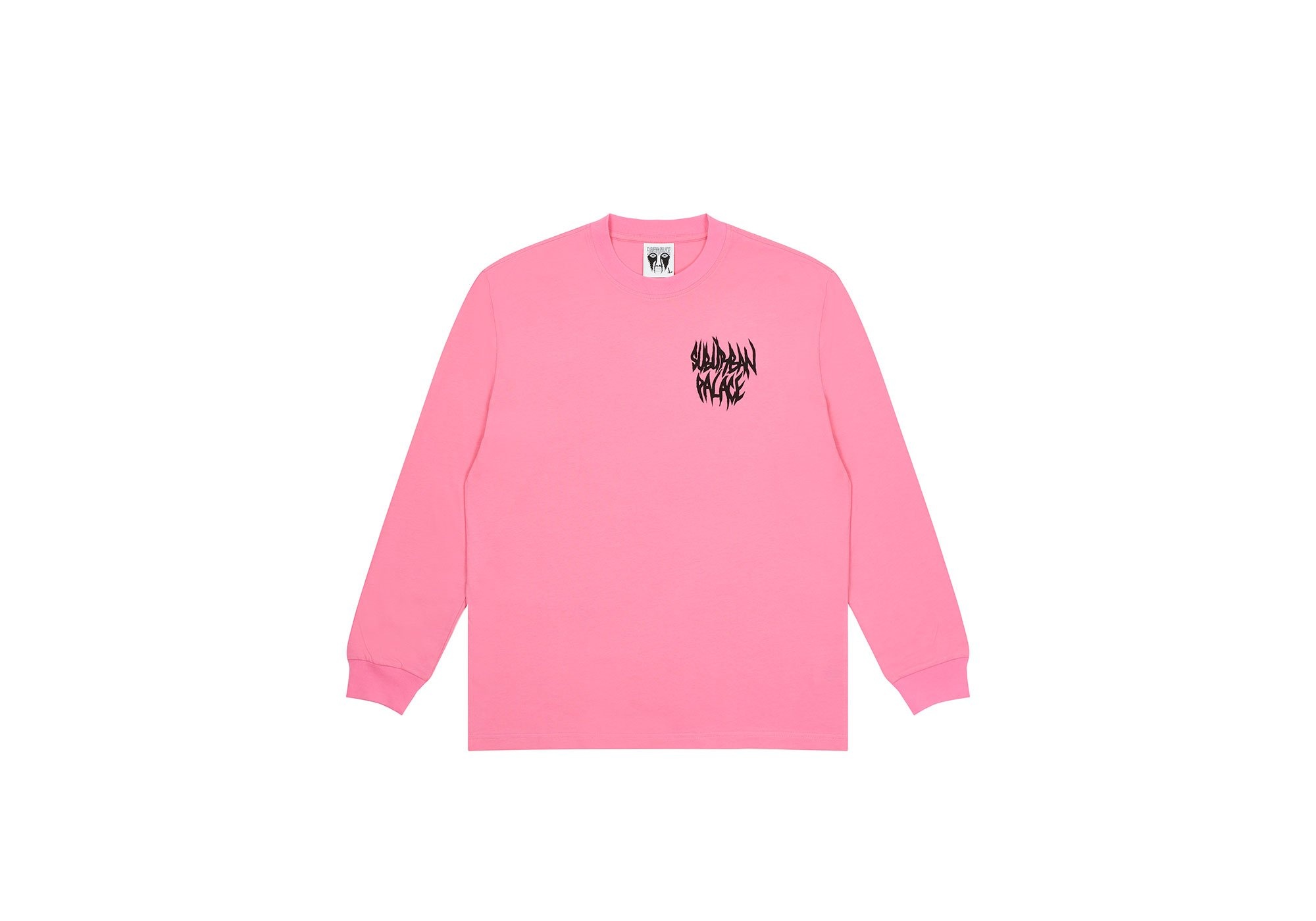 PALACE SUBURBAN BLISS FLOWER FACES LONGSLEEVE PINK - 2