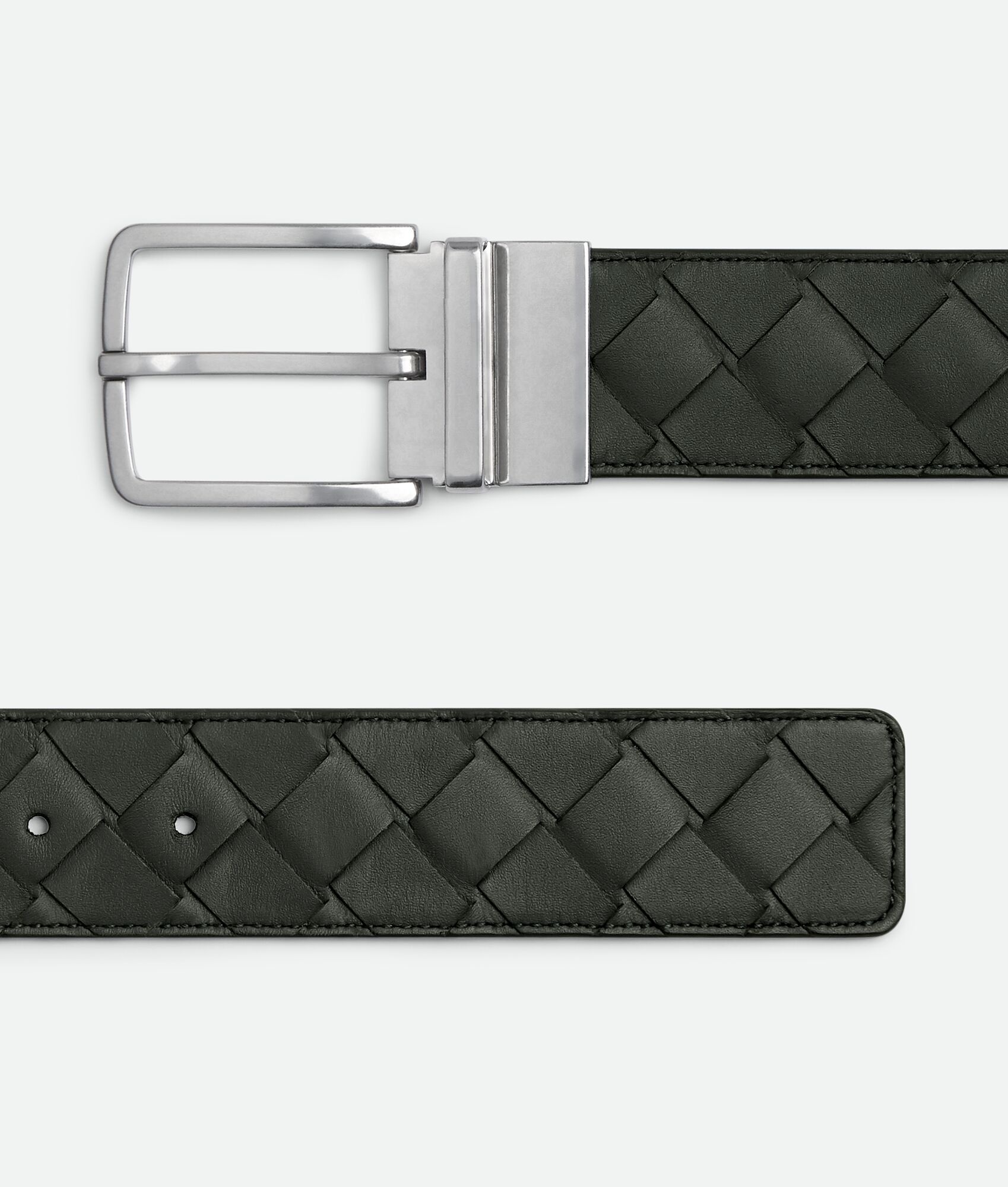 Intrecciato Reversible Belt - 4