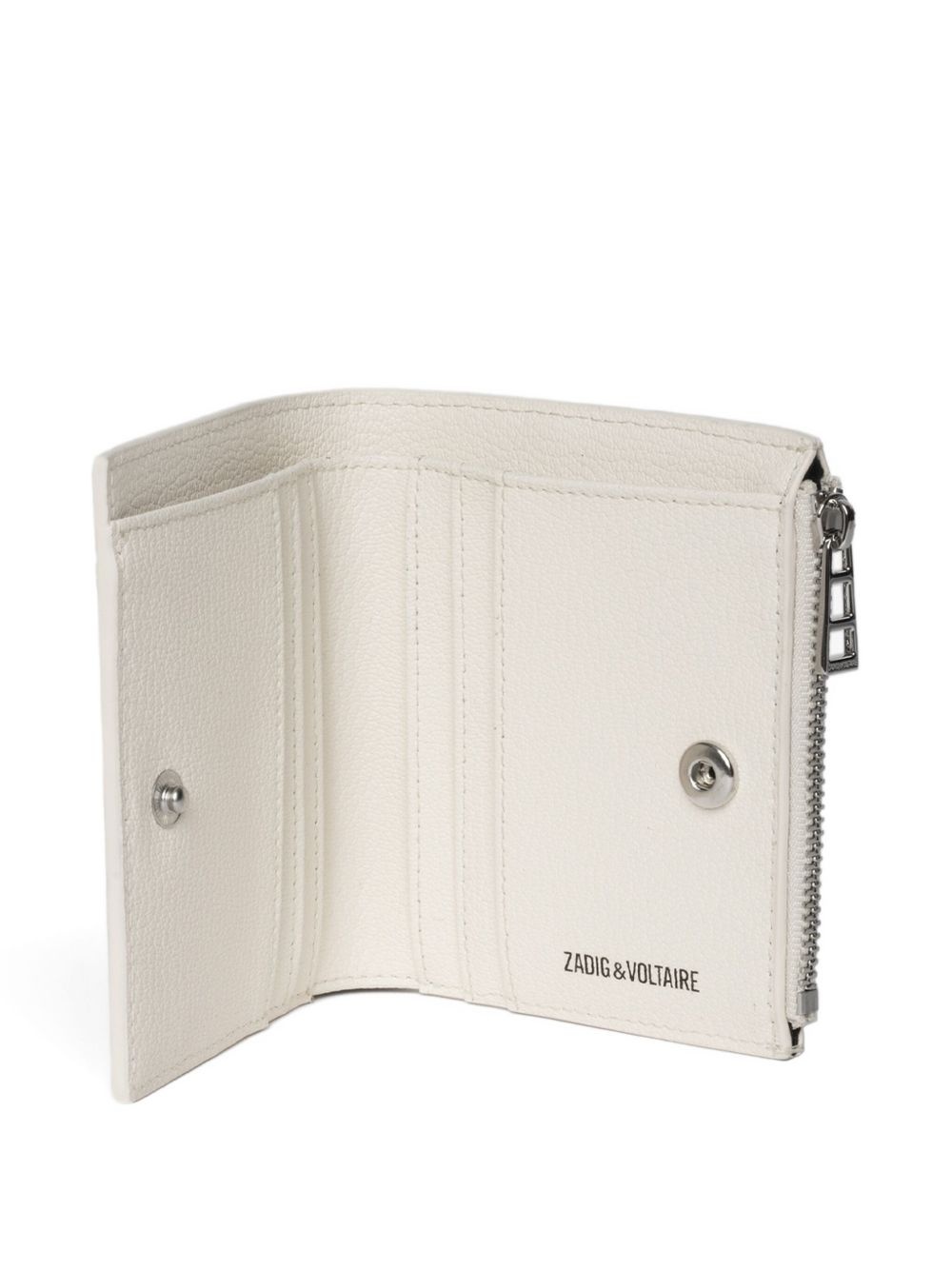 monogram-print wallet - 3