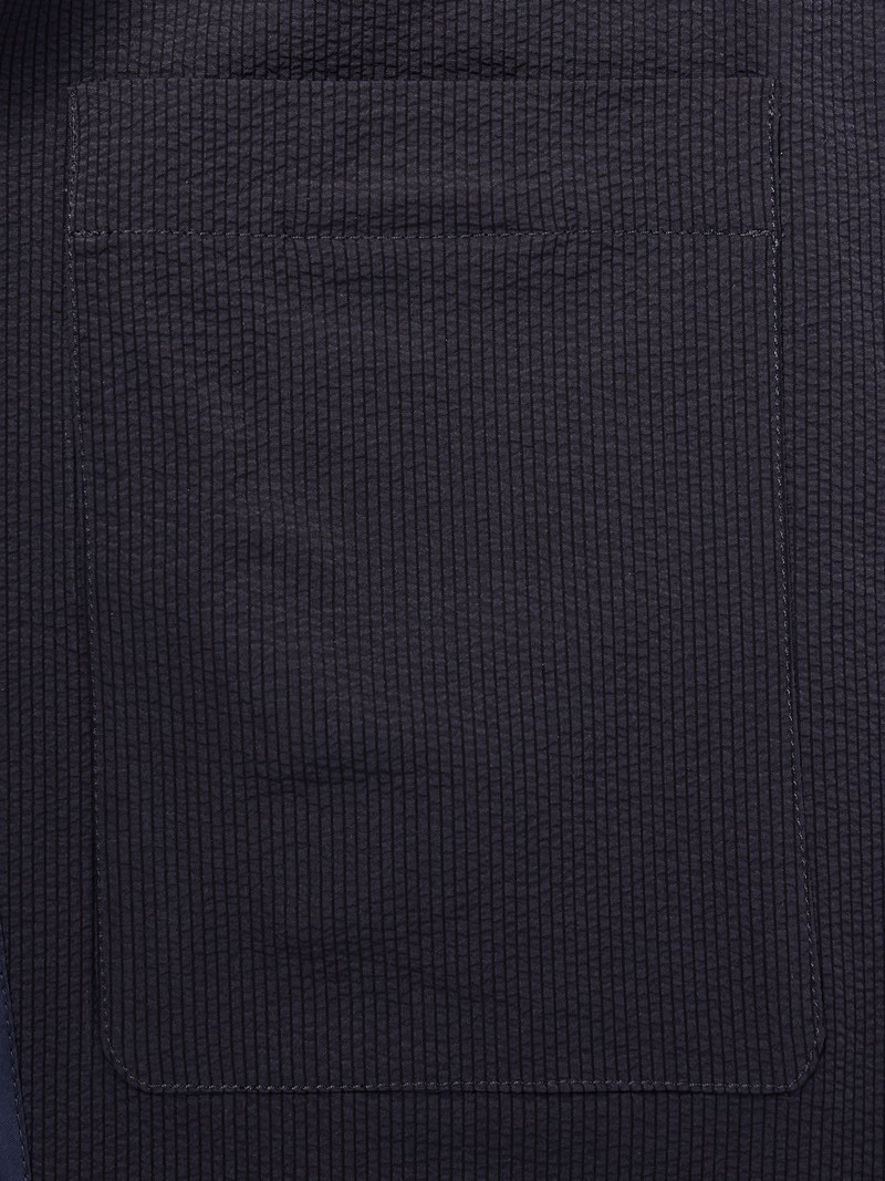 Seersucker Blazer Navy 5