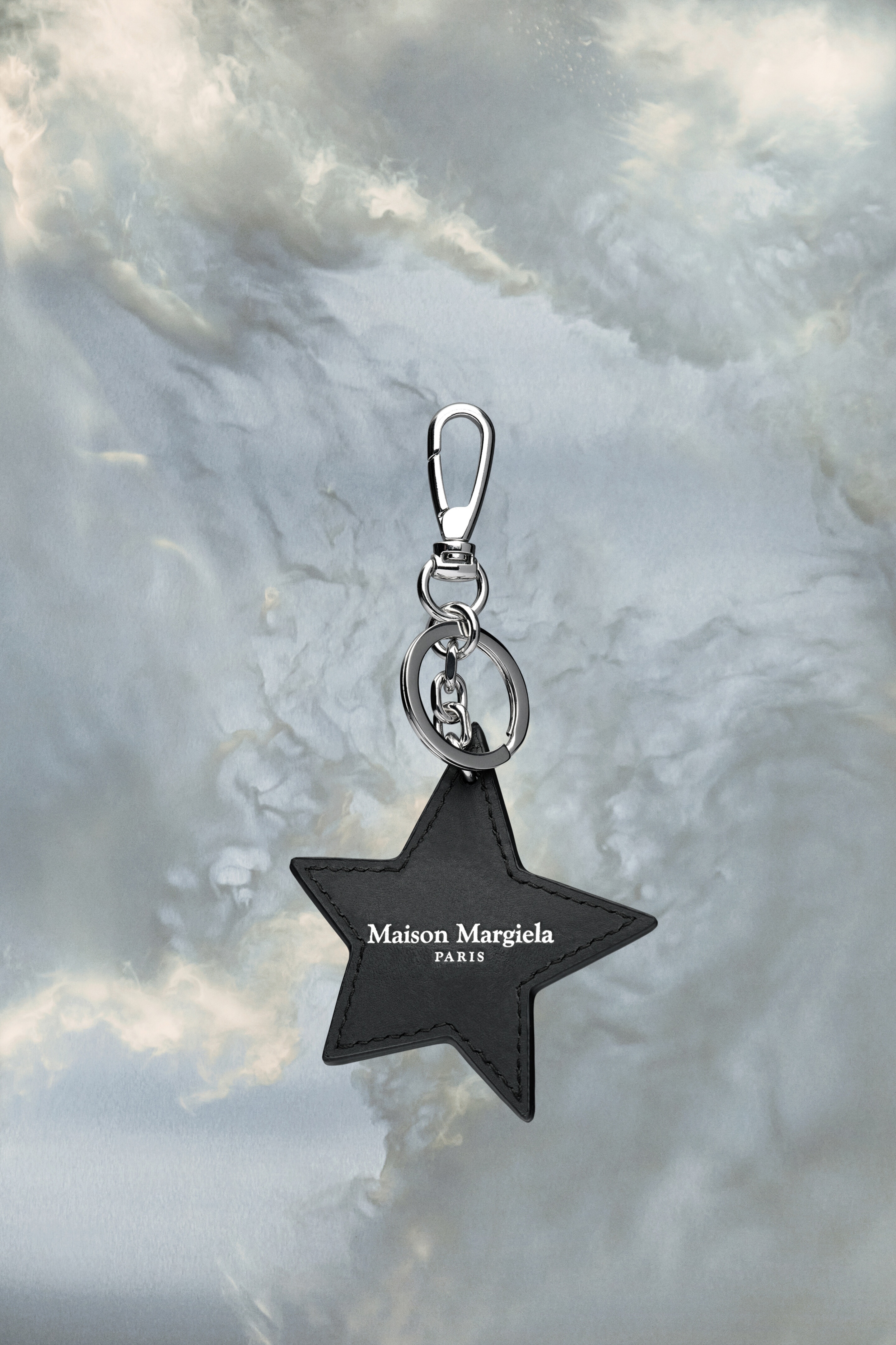 ★Maison Margiela★ [Maison Margiela] Stitch Keyring Card Wa Maison Margiela Authentic Four Stitches Keyring Card Holder