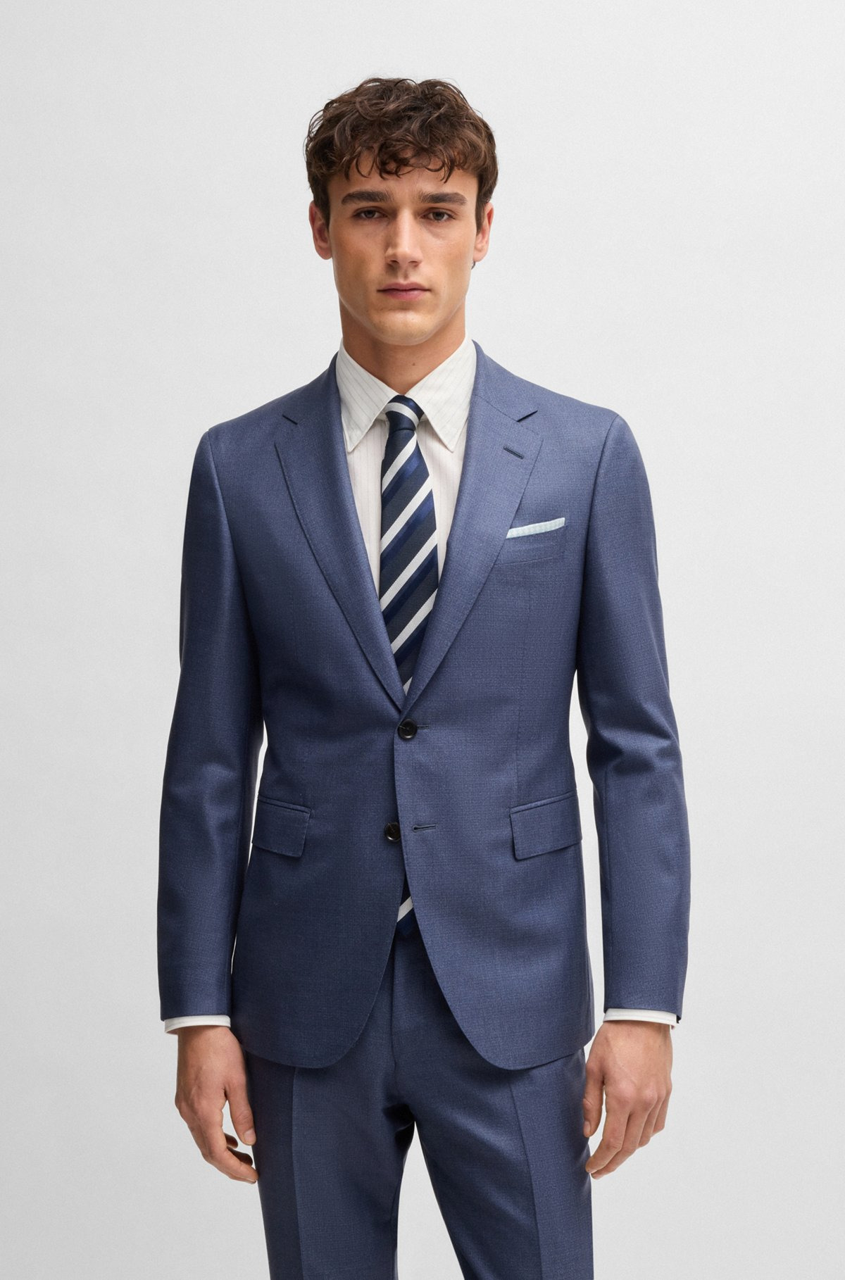 SILK POCKET SQUARE WITH DIGITAL PRINT - 2