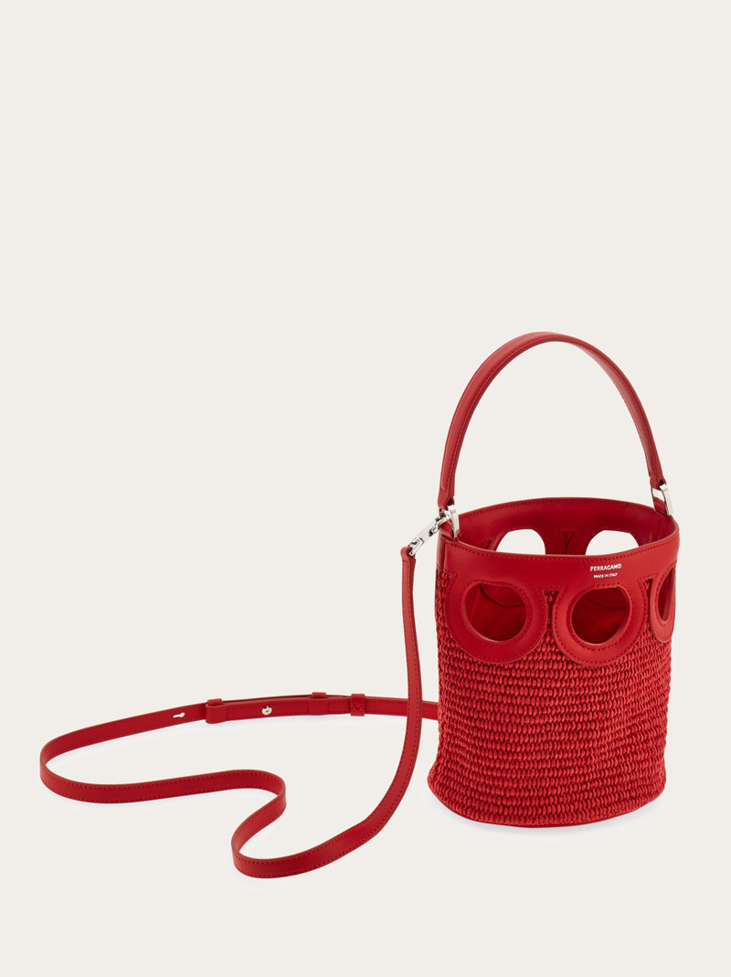 Gancini mini bucket bag 7