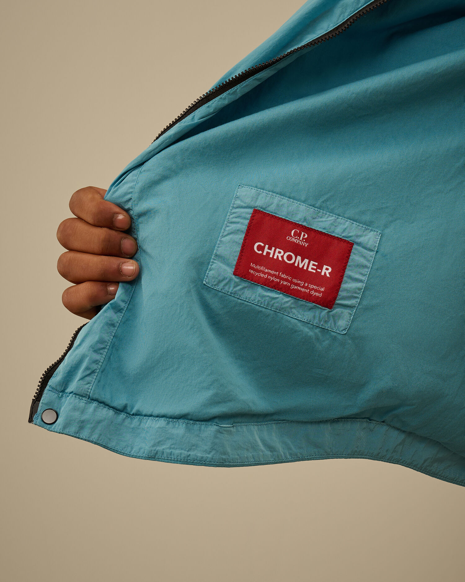 Chrome-R Lens Zipped Overshirt - 7