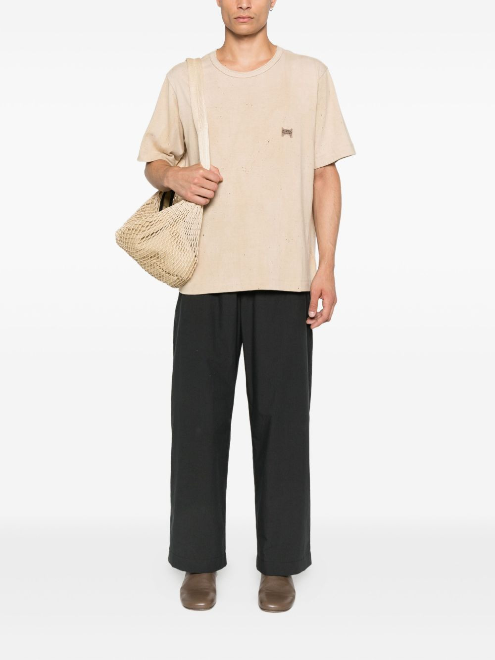 speckled cotton t-shirt - 2