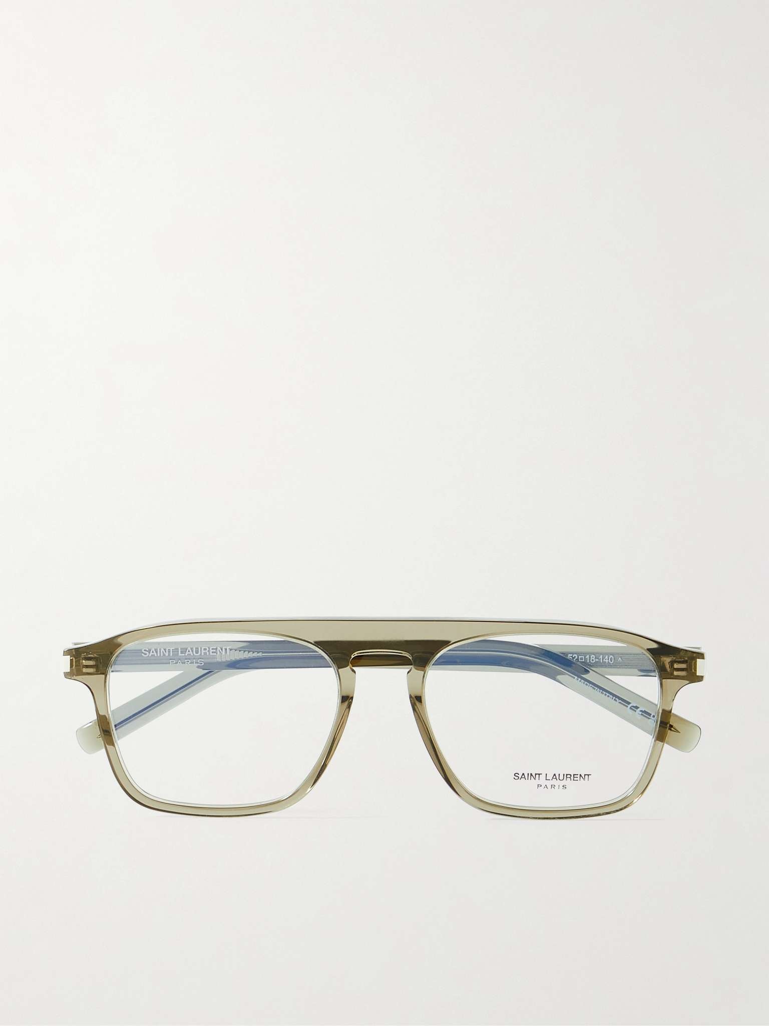 New Wave D-Frame Acetate Optical Glasses - 1