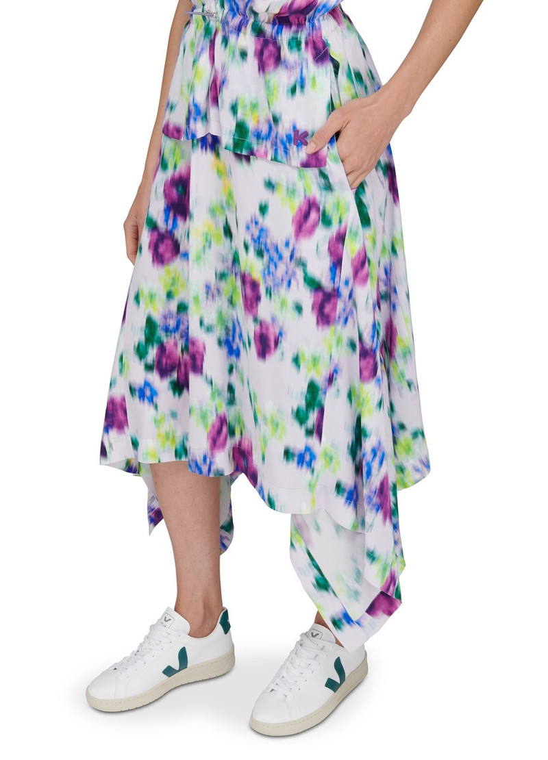Printed Waisted Midi Dress 5