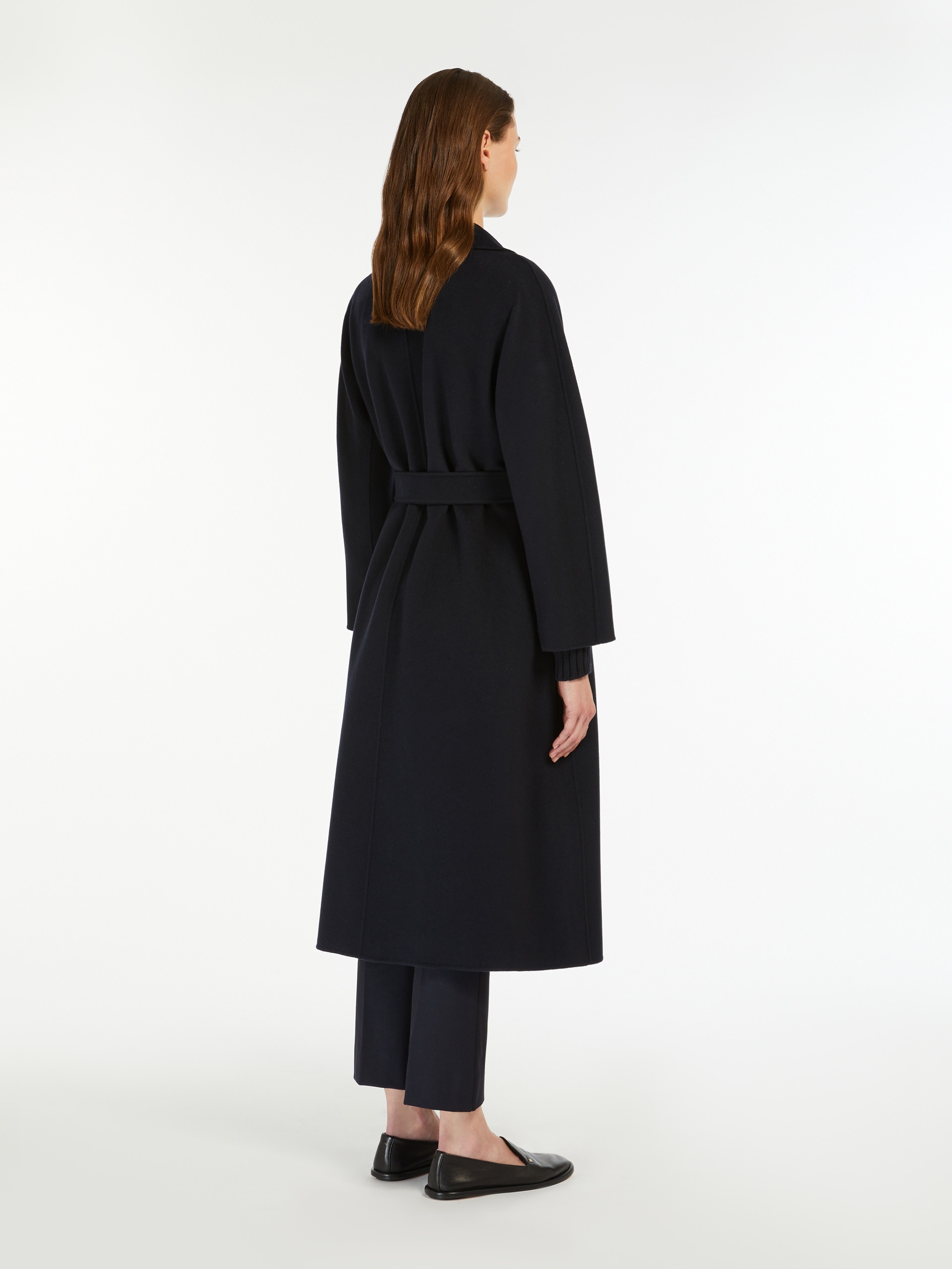 ESTURIA Wool broadcloth midi coat - 4