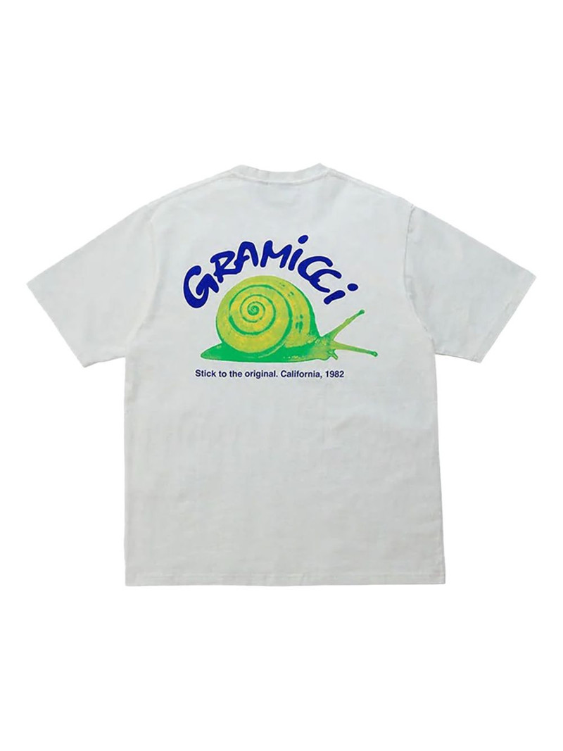 GRAMICCI snail graphic T-shirt outlook