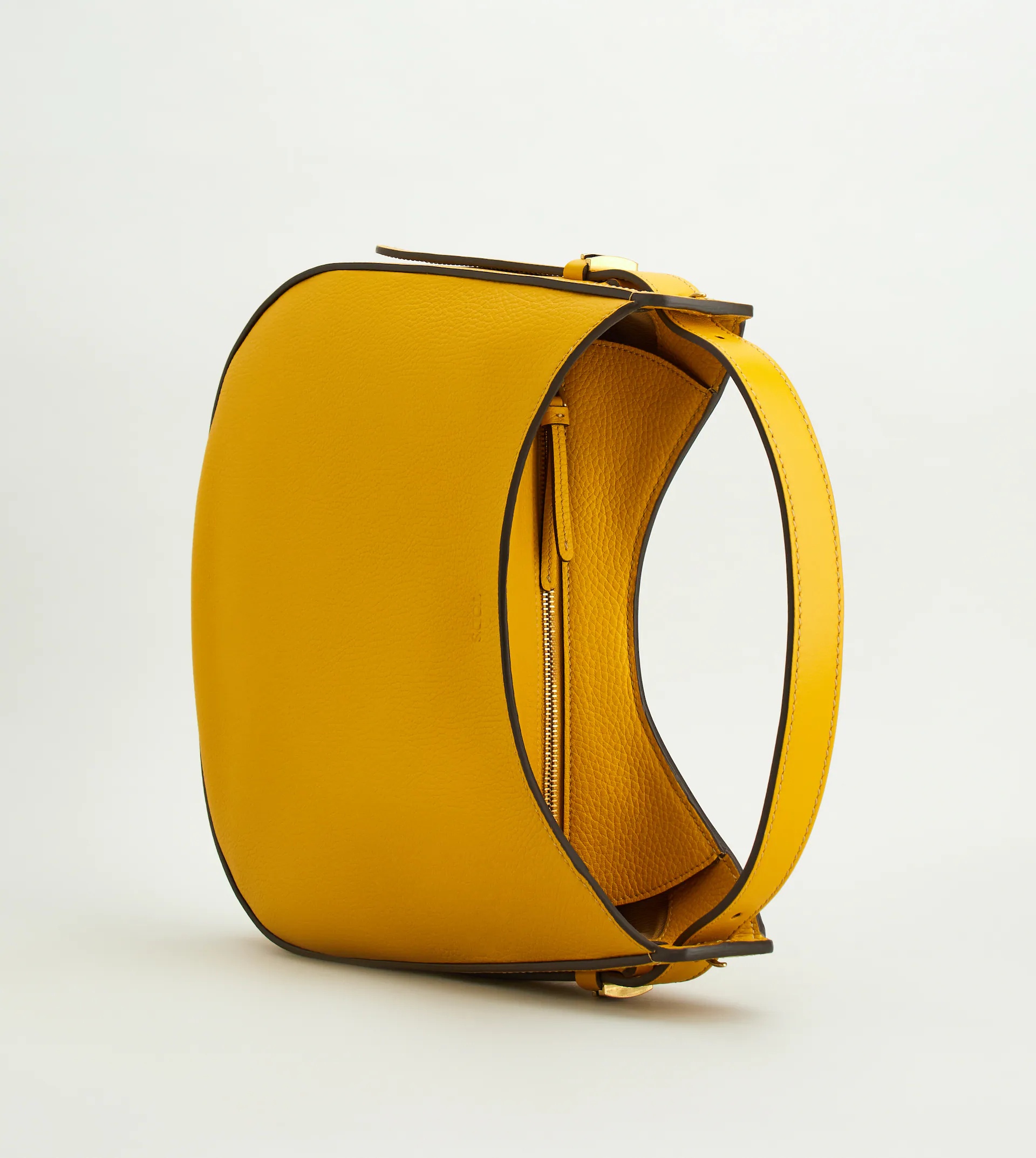TOD'S OBOE BAG SMALL - YELLOW - 4