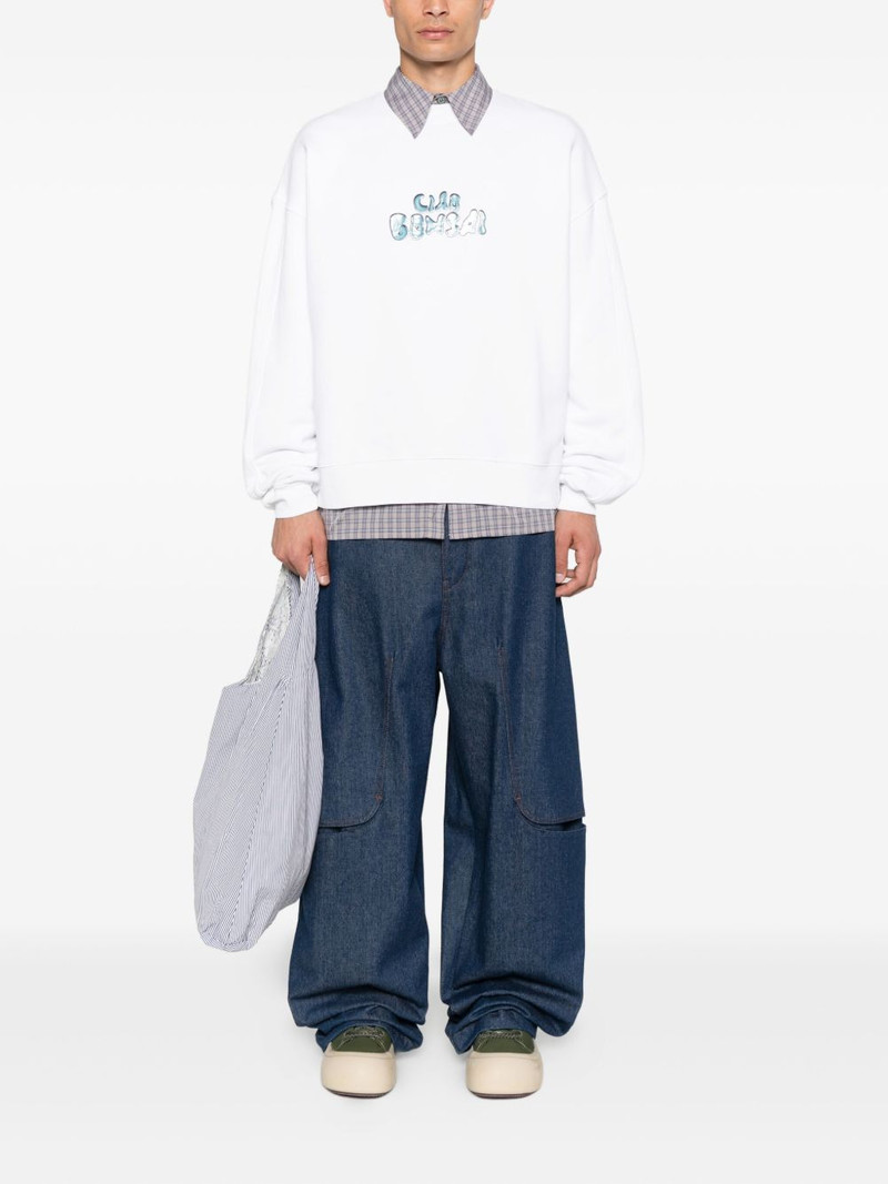 BONSAI Ciao Bonsai crew-neck sweatshirt outlook