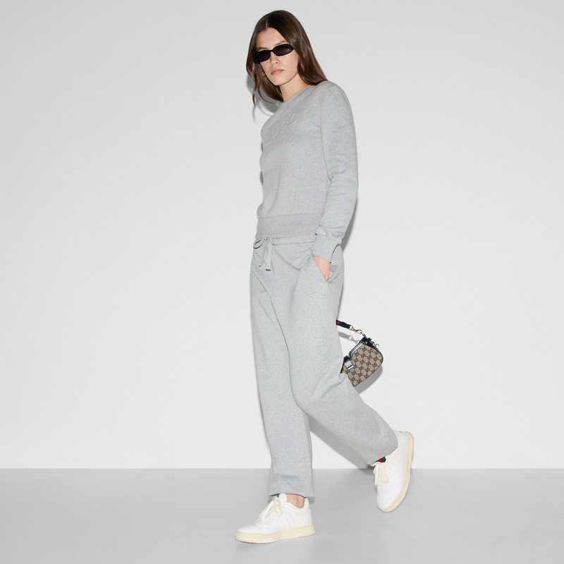 Cotton jersey jogging pants 6