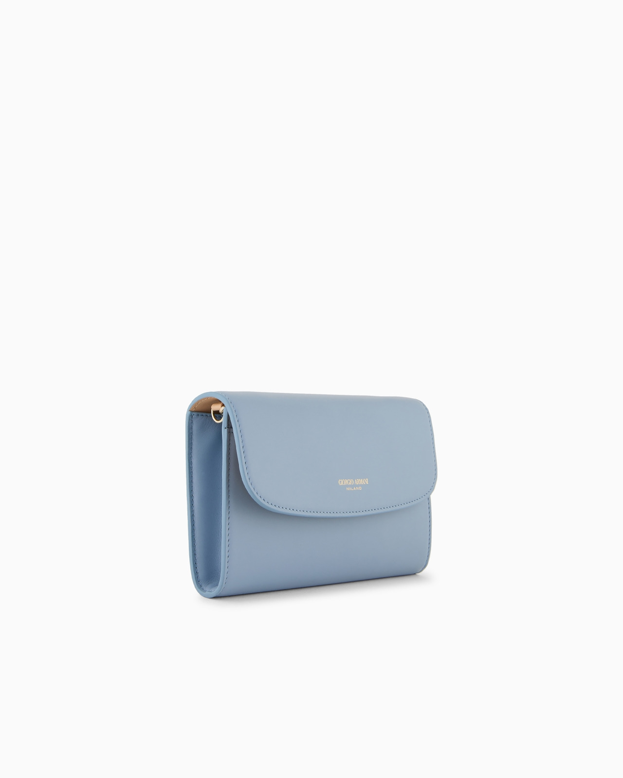 Glossy leather la Prima clutch bag - 2