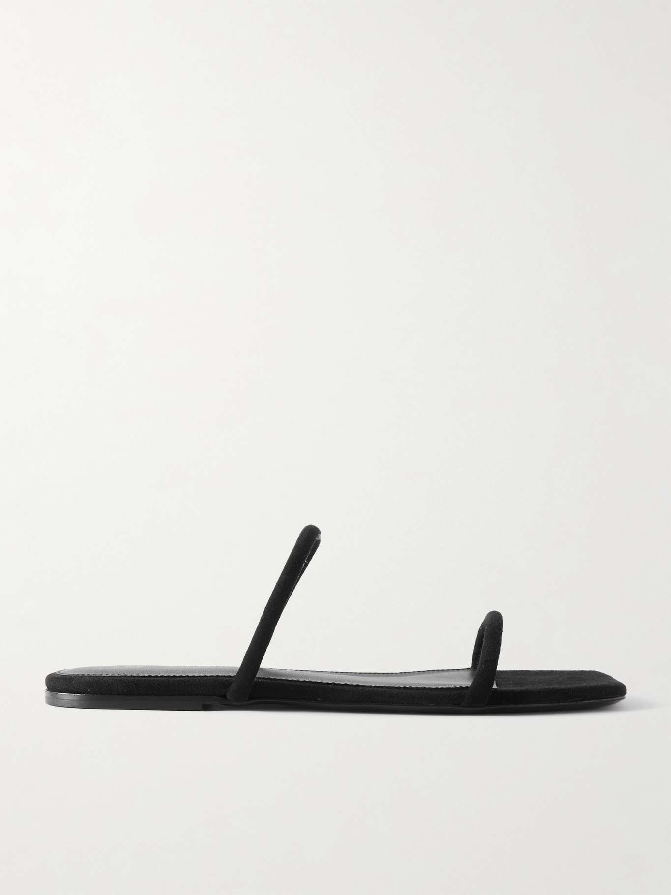 The Minimalist suede slides - 1