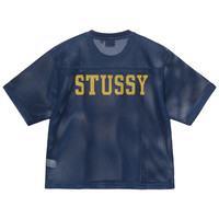 STUSSY TEAM JERSEY 80/NAVY Lサイズ Stussy Team 80 Jersey Navy Men's - SS24 - US