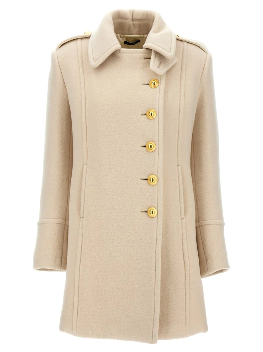 Tom Ford Single-Breasted Wool Coat - 1