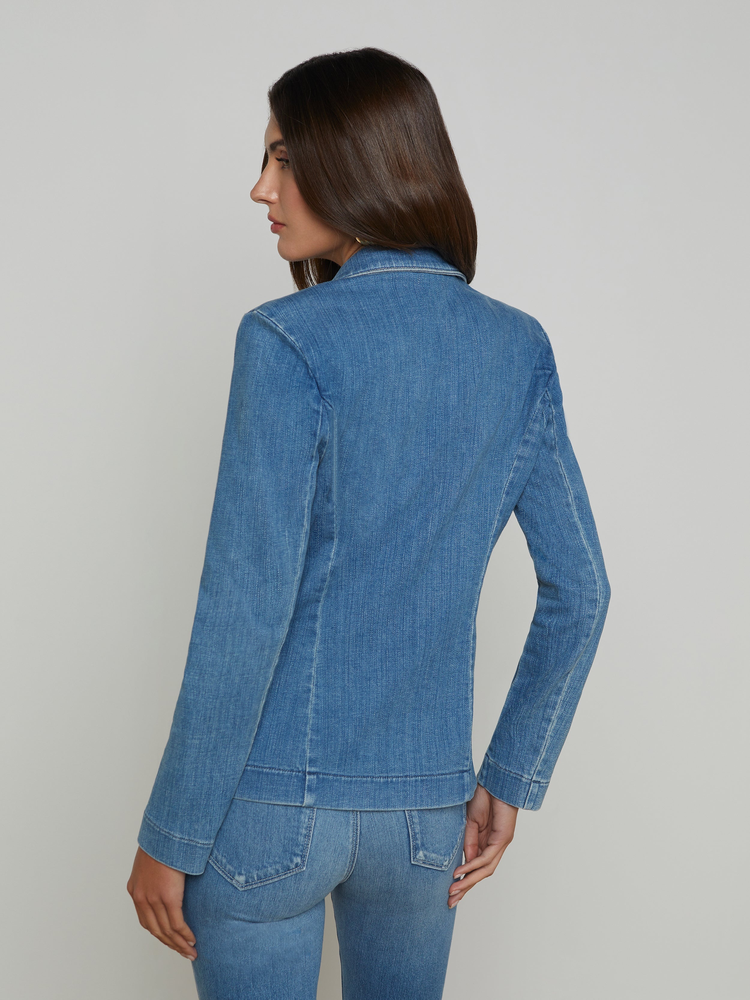 Baldwin Denim Blazer - 5