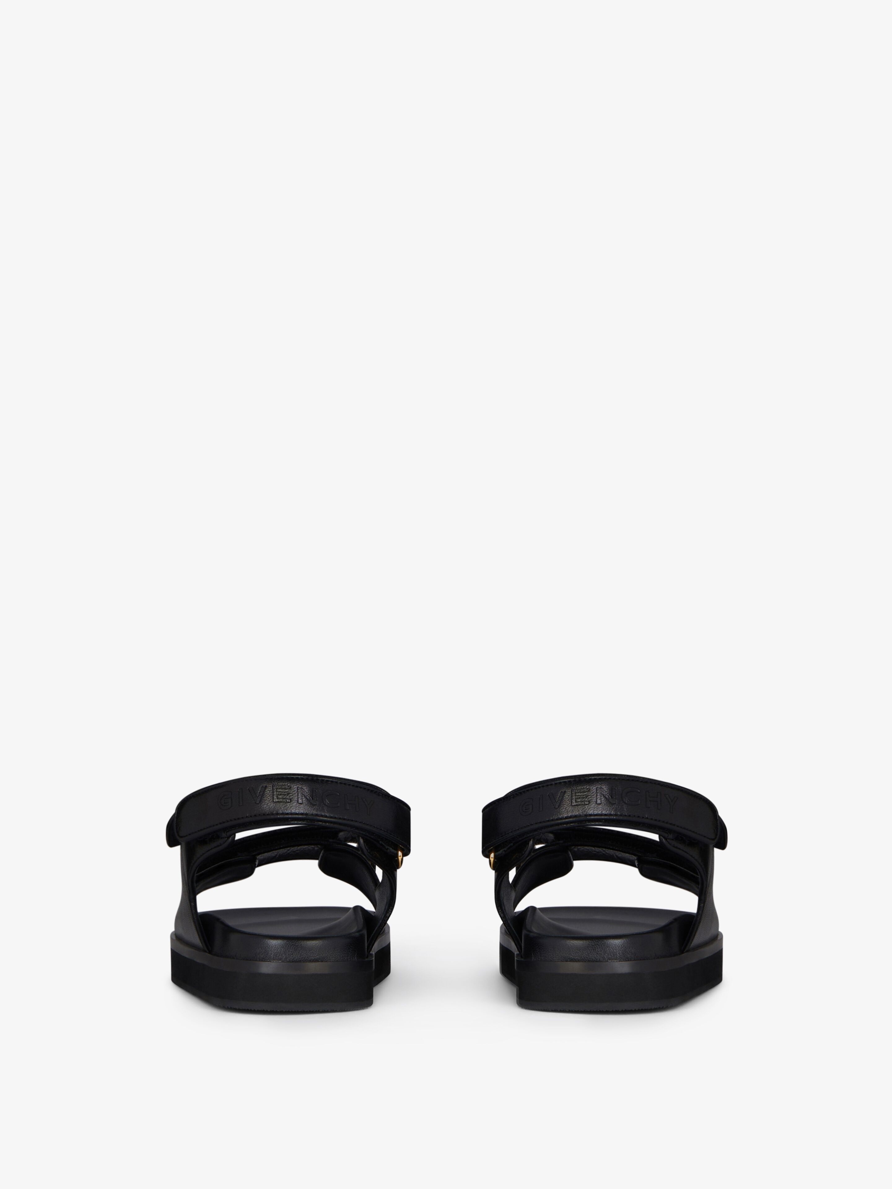 4G SANDALS IN LEATHER - 6