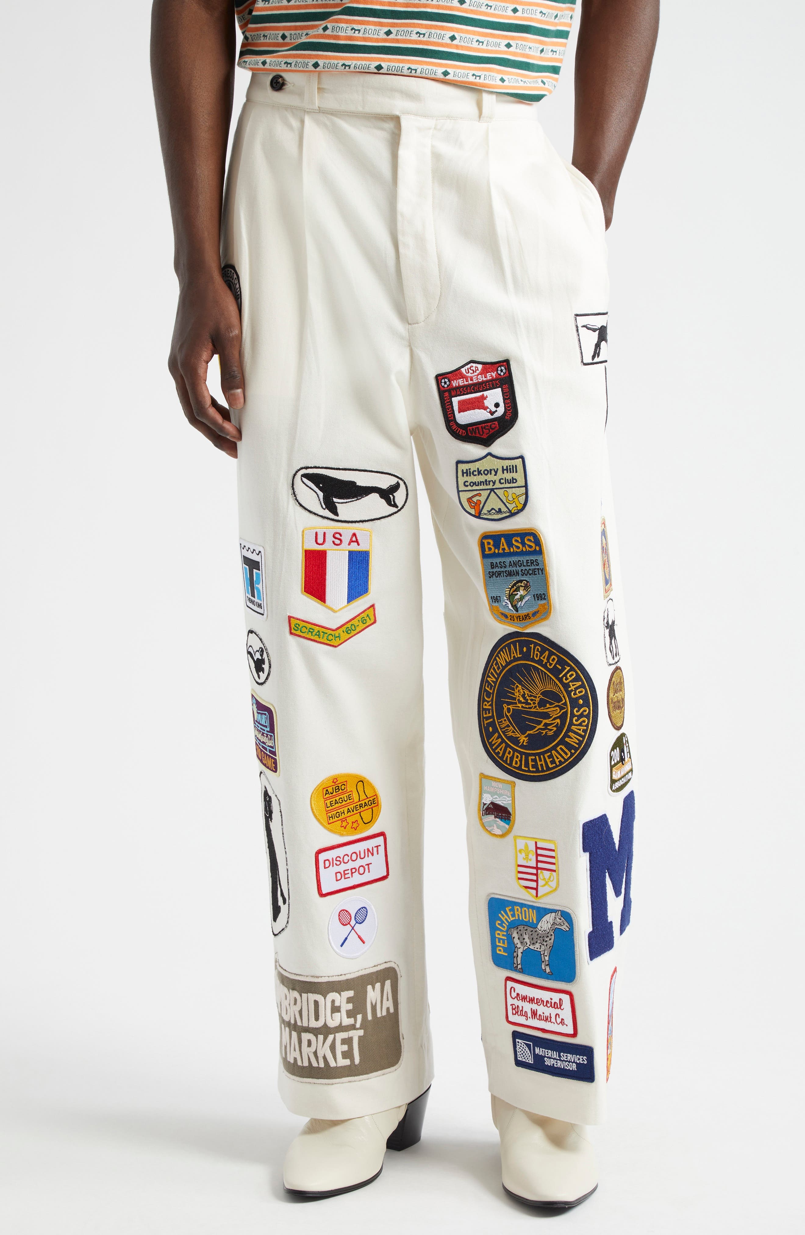 Cambridge Patch Canvas Pants - 1