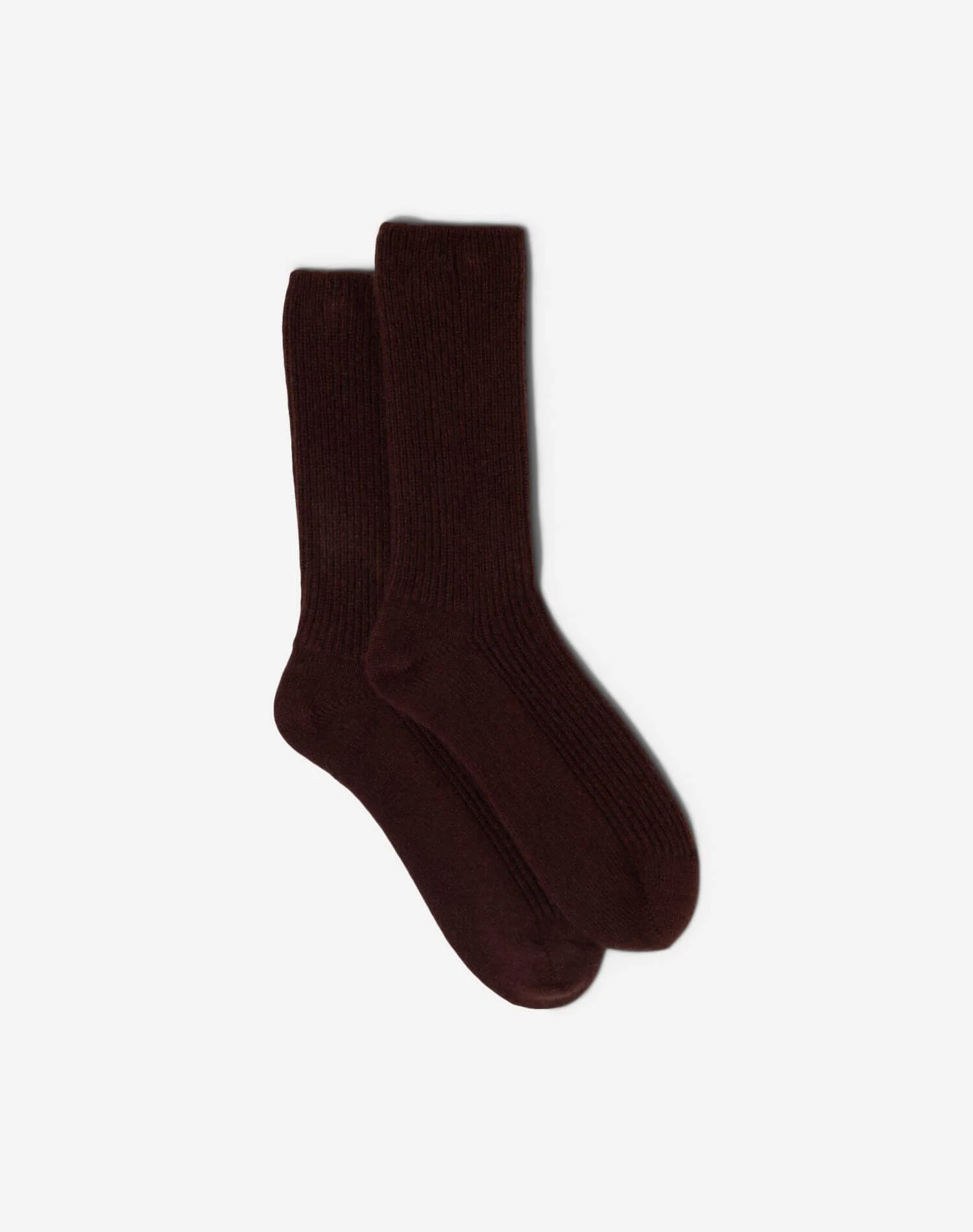 The Classic Cashmere Sock - Coffee Bean - 1