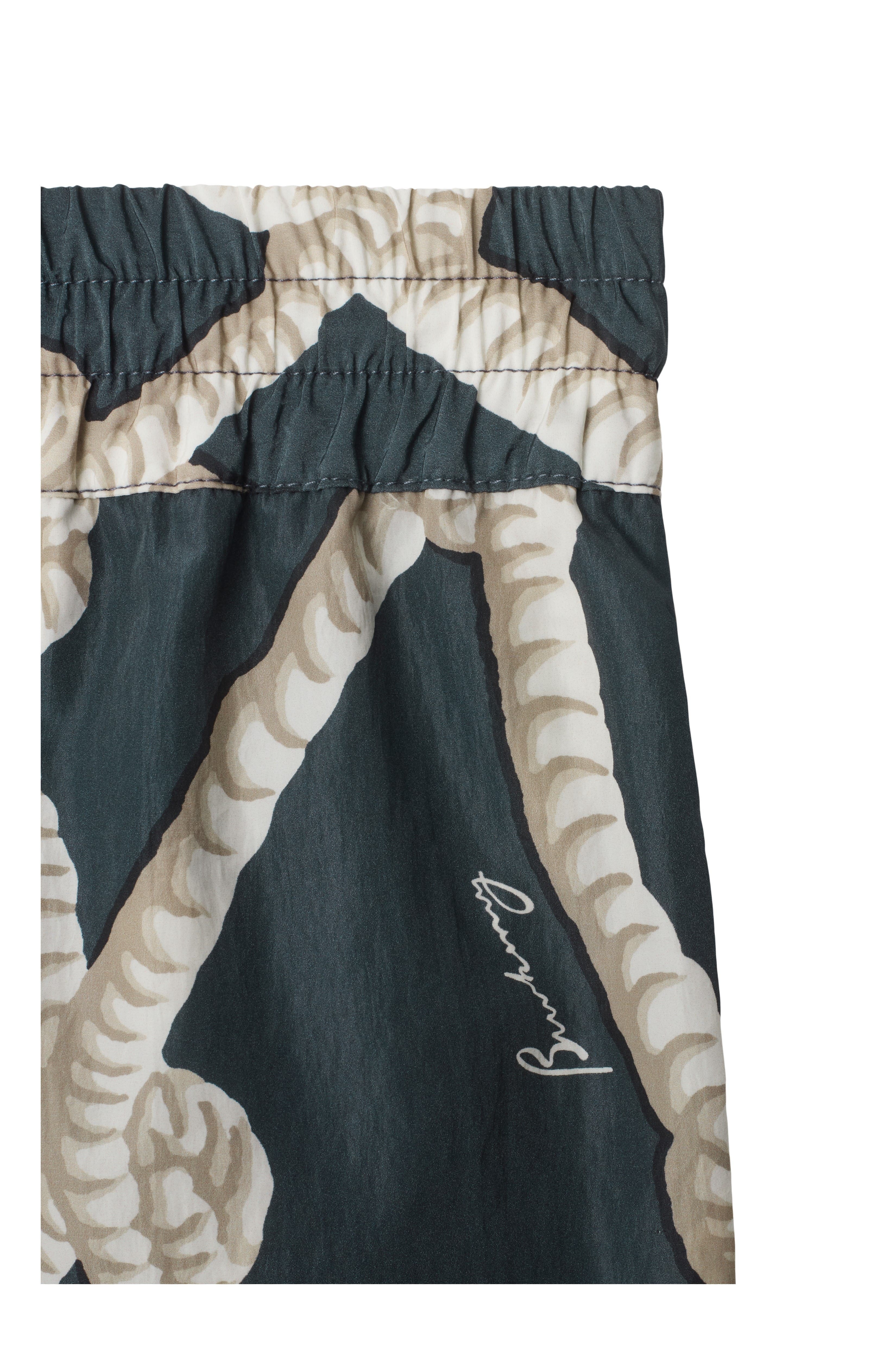 burberry Knot Nylon Shorts in Magnet at Nordstrom - 6