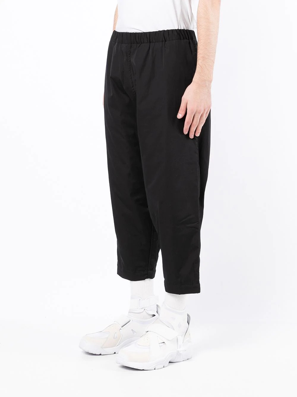 cropped track trousers - 3