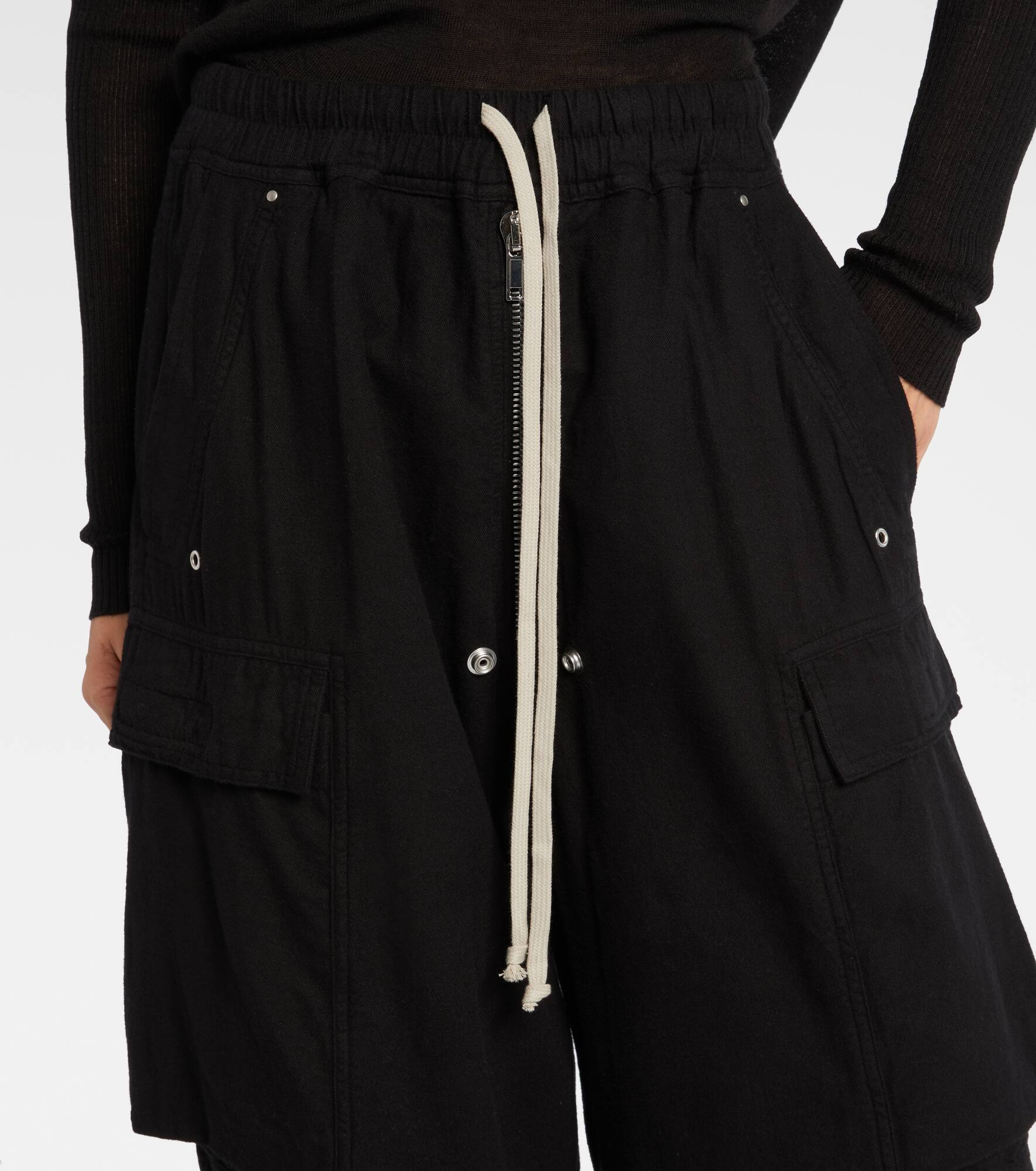 Jumbo Belas high-rise cotton cargo pants - 4