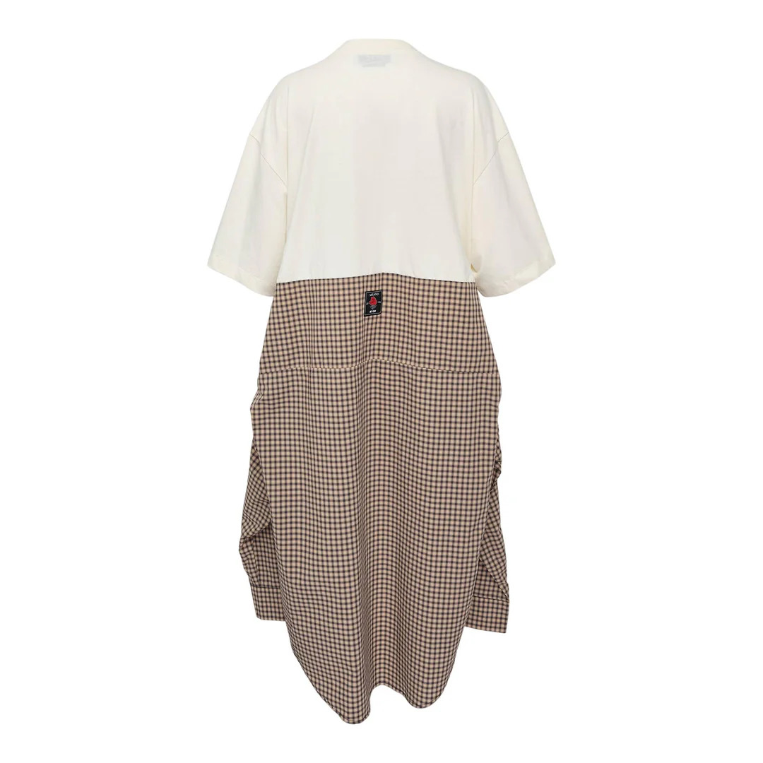 T-Shirt Dress With Details - 2