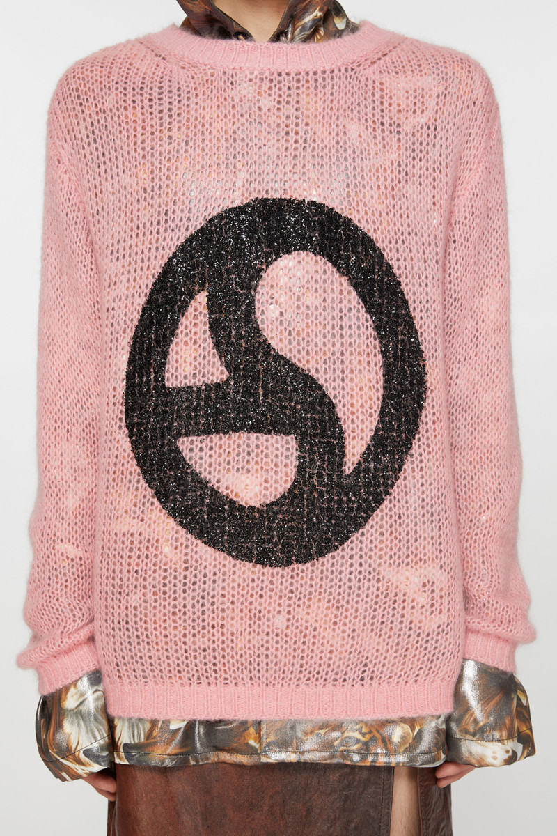 Crew neck sweater - Blush pink 4