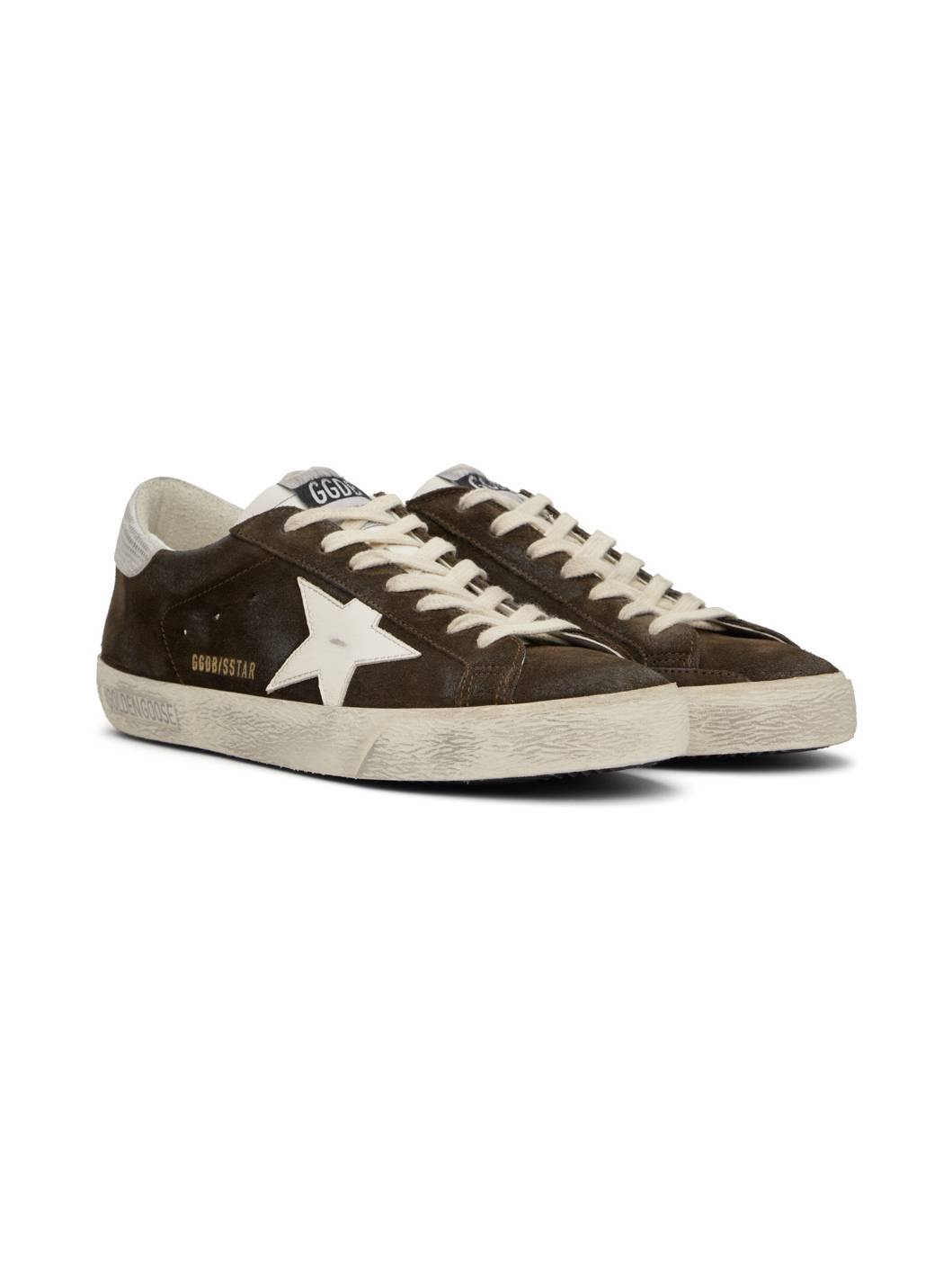 Brown Super-Star Sneakers - 4