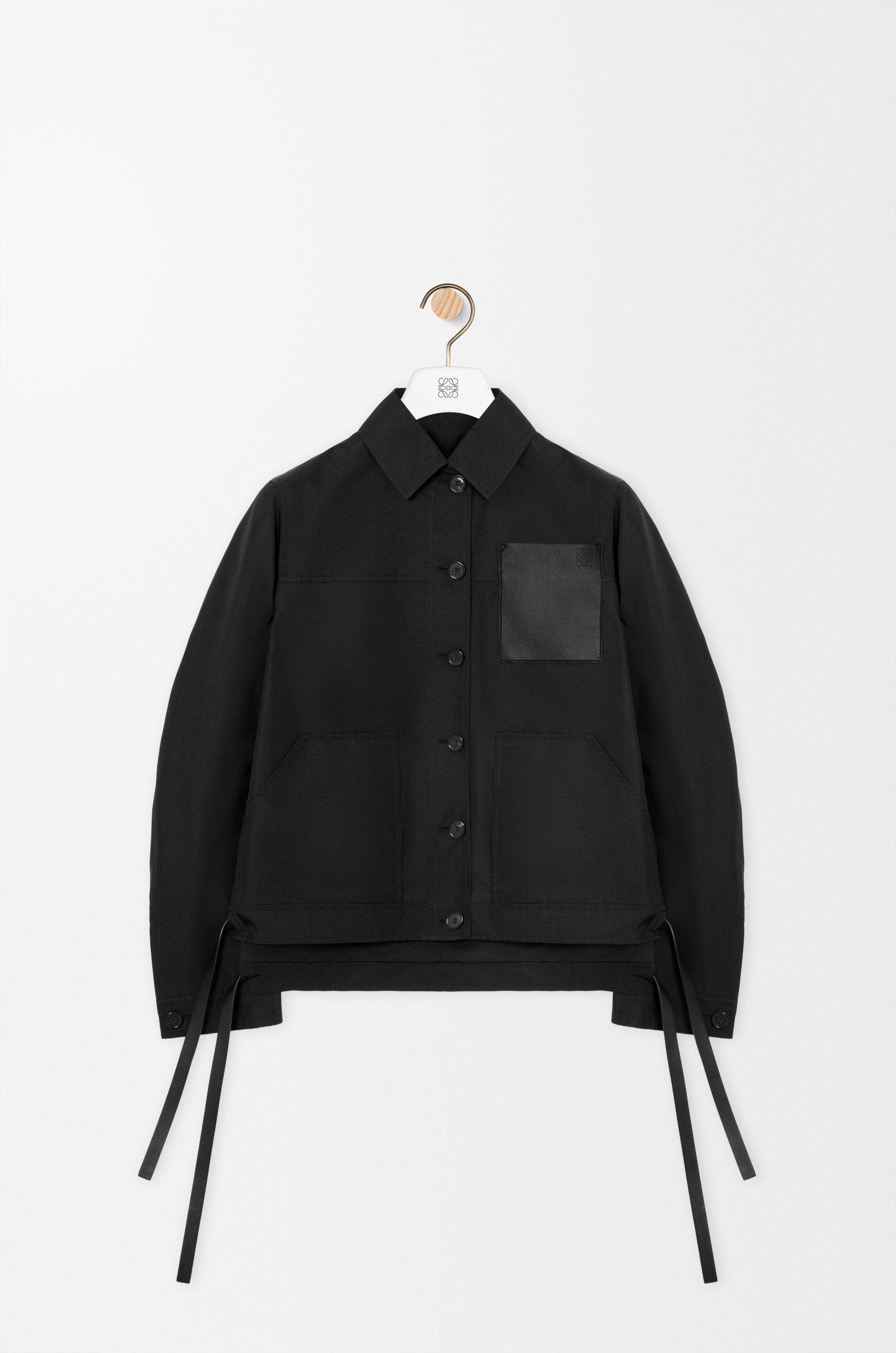 Workwear jacket in cupro blend - 1