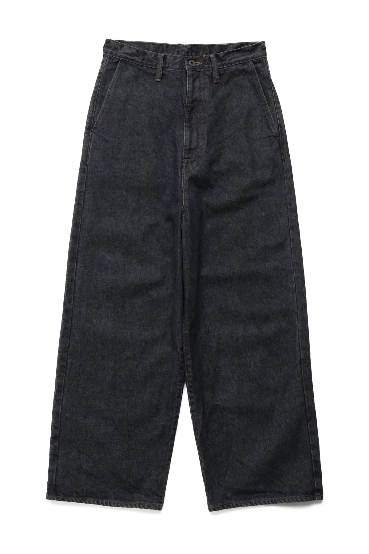 14oz BLKxECR Denim PORT Baggy Pants - 1