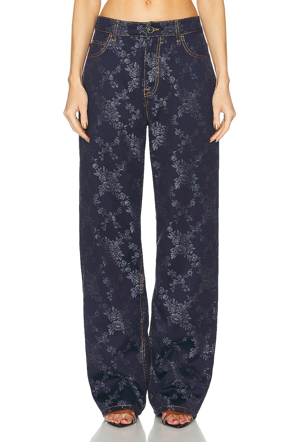 Printed Straight Leg - 1